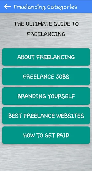 Freelancing Guideline Screenshot 1