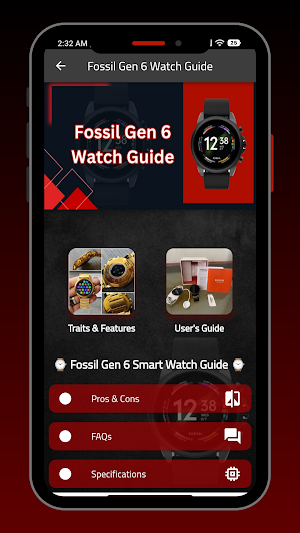 Fossil Gen 6 Watch Guide Screenshot 0
