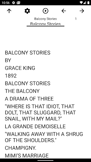 Book, Balcony Stories Screenshot 1