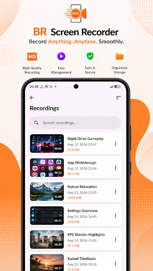 BR Screen Recorder Screenshot 2