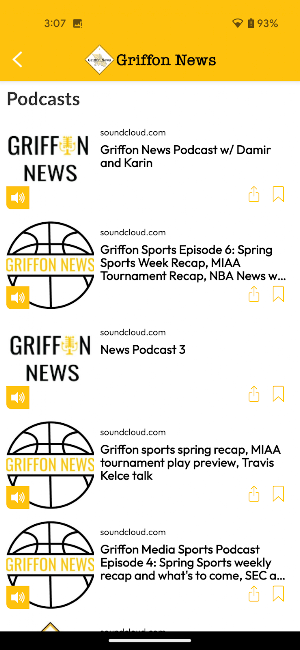 Griffon News Screenshot 3