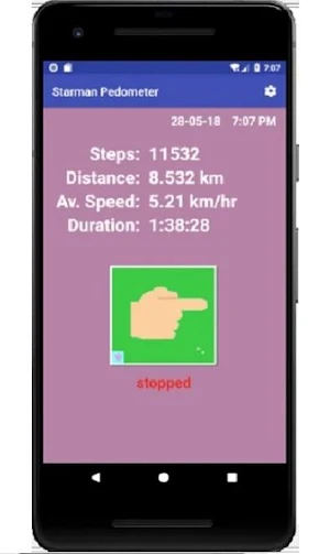 Pedometer Starman Games Screenshot 0