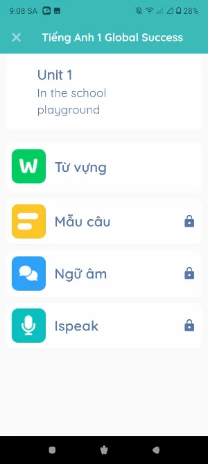 English 365 - Tiếng Anh cơ bản Screenshot 2