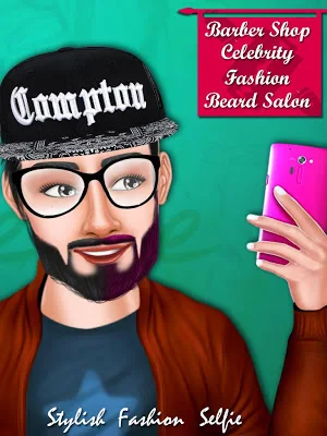 Barber Shop - Celebrity Fashion  Beard Salon Game Screenshot 3