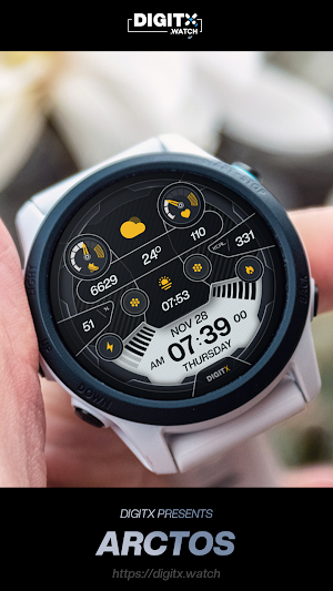 Arctos Digital Watch Face Screenshot 0