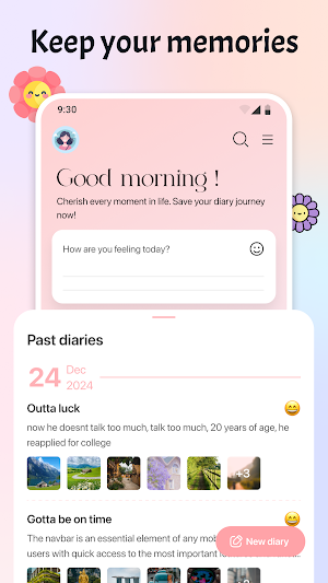 My Diary - Daily Diary Journal Screenshot 1