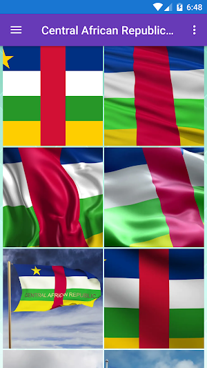 Central African Republic Flags Screenshot 0