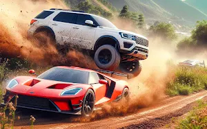 Offroad Prado driver SUV game Screenshot 1