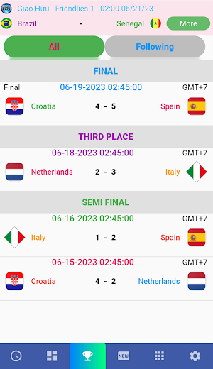 Women WorldCup Matches 2023 Screenshot 3
