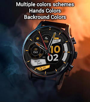 Realistic Fashion Watch Face Screenshot 1