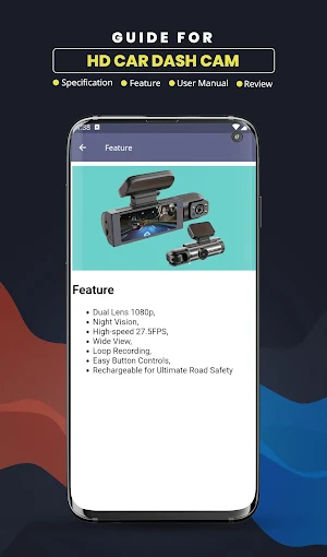 HD Car Dash Cam App Guide Screenshot 3