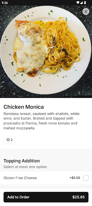 Vincenzo's Pizzeria & Rest. Screenshot 1