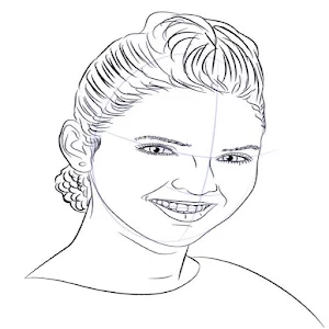 How to draw realistic face Screenshot 2