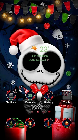 Spooky Christmas - Wallpaper Screenshot 0