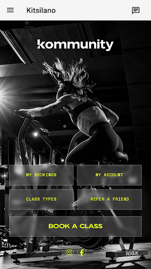Kommunity Fitness Screenshot 2