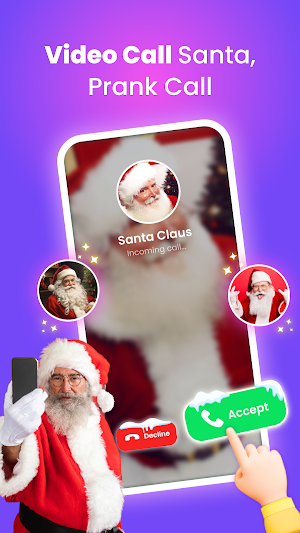 Prank call Santa, AI chat Screenshot 0