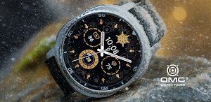 Christmas Snowflake Watch Face Screenshot 0