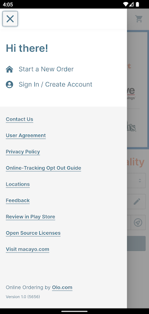 Macayo’s Screenshot 1