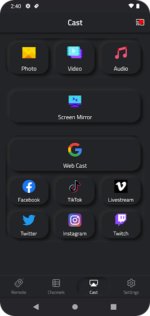 TVMate: TV Remote & TV Cast Screenshot 3