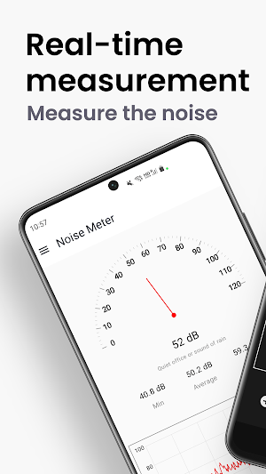 Noise dB Meter–Video dB Record Screenshot 0