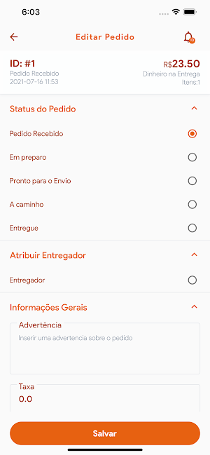 Bigg Delivery Estabelecimento Screenshot 3