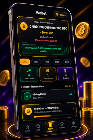 Crypto Miner: BTC Rewards Screenshot 1
