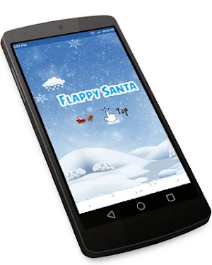 Flying Santa Clause - Christmas Games Screenshot 1