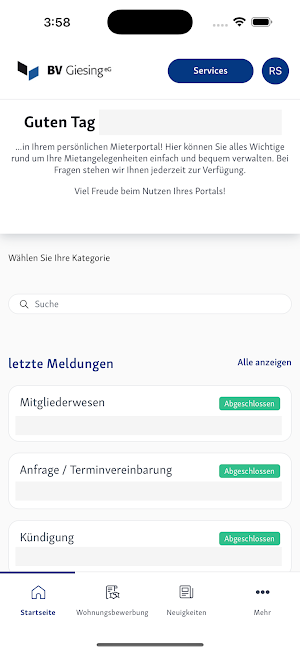Mein BV Giesing Screenshot 0