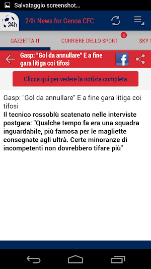 Genoa 24h Screenshot 1