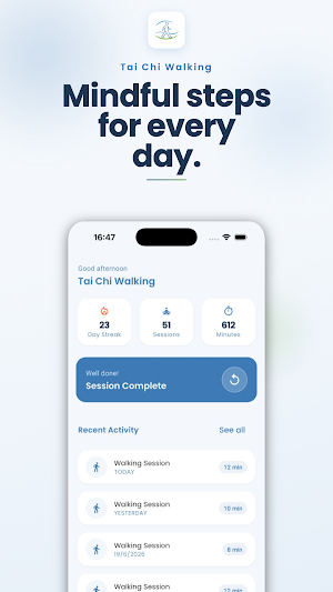 Tai Chi Walking Screenshot 0