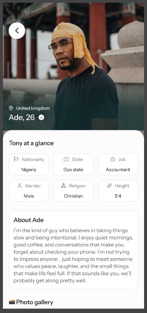 Diamour: Nigerian Dating Screenshot 3