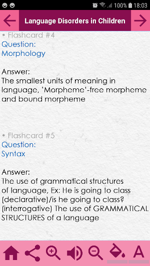 Speech-Language Pathology Exam Review Notes & Quiz Screenshot 3