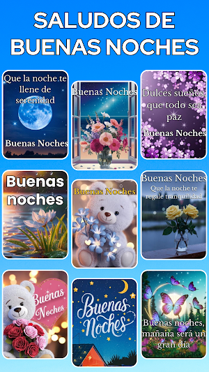 Mensajes de buenas noches Screenshot 1
