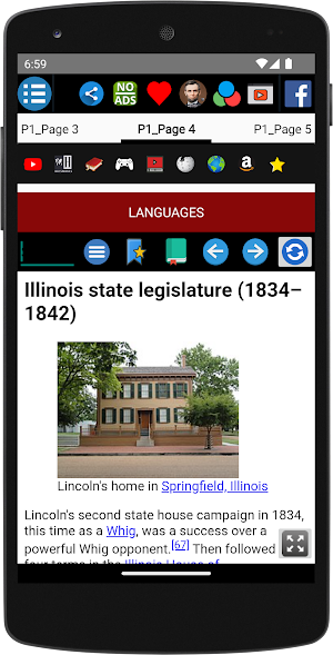 Abraham Lincoln - Biography Screenshot 3