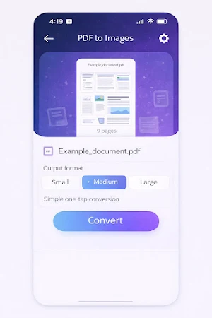 Convert files Screenshot 1