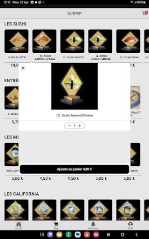 Sushi D'Or Screenshot 2