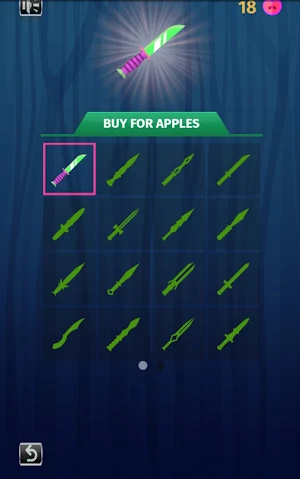 Knife shot Screenshot 2