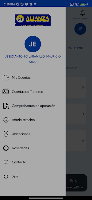 Alianza Móvil Peñitas Screenshot 2