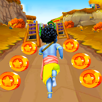 Krishna Little Boy Subway Dash
