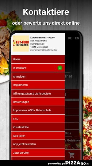 Egy-Food Frankfurt am Main Screenshot 2