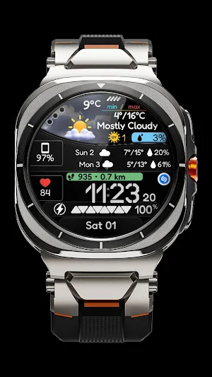 Watch Face CUE142 Screenshot 1