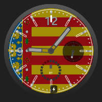 Esfera bandera de Valencia