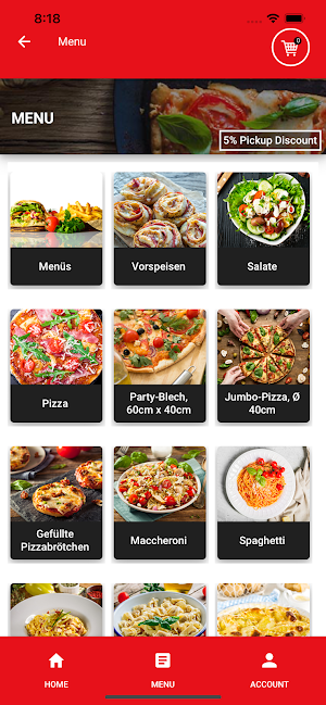 Pizza Haus Euskirchen Screenshot 1