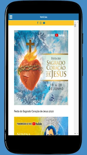 Paróquia Santíssima Trindade - Angra dos Reis Screenshot 1