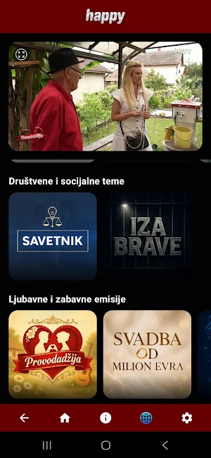 Happy TV Live Screenshot 1