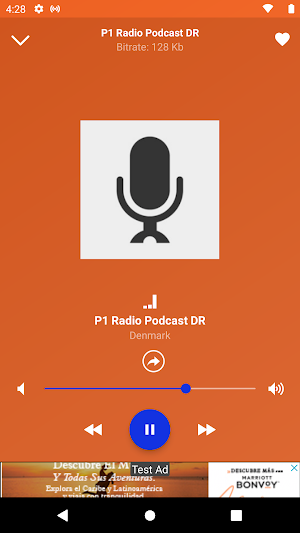 P1 radio podcast dr App Screenshot 0