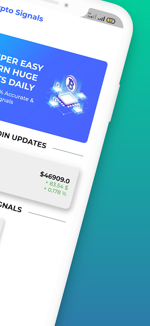 CryptoCurrency Signals Screenshot 1
