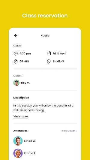 Hustle Health and Performance Screenshot 3
