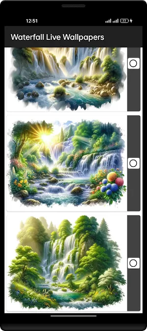 Waterfall Live Wallpapers Screenshot 1