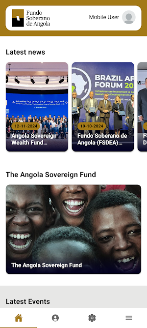 Fundo Soberano de Angola Screenshot 0